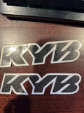 kyb fork sticker