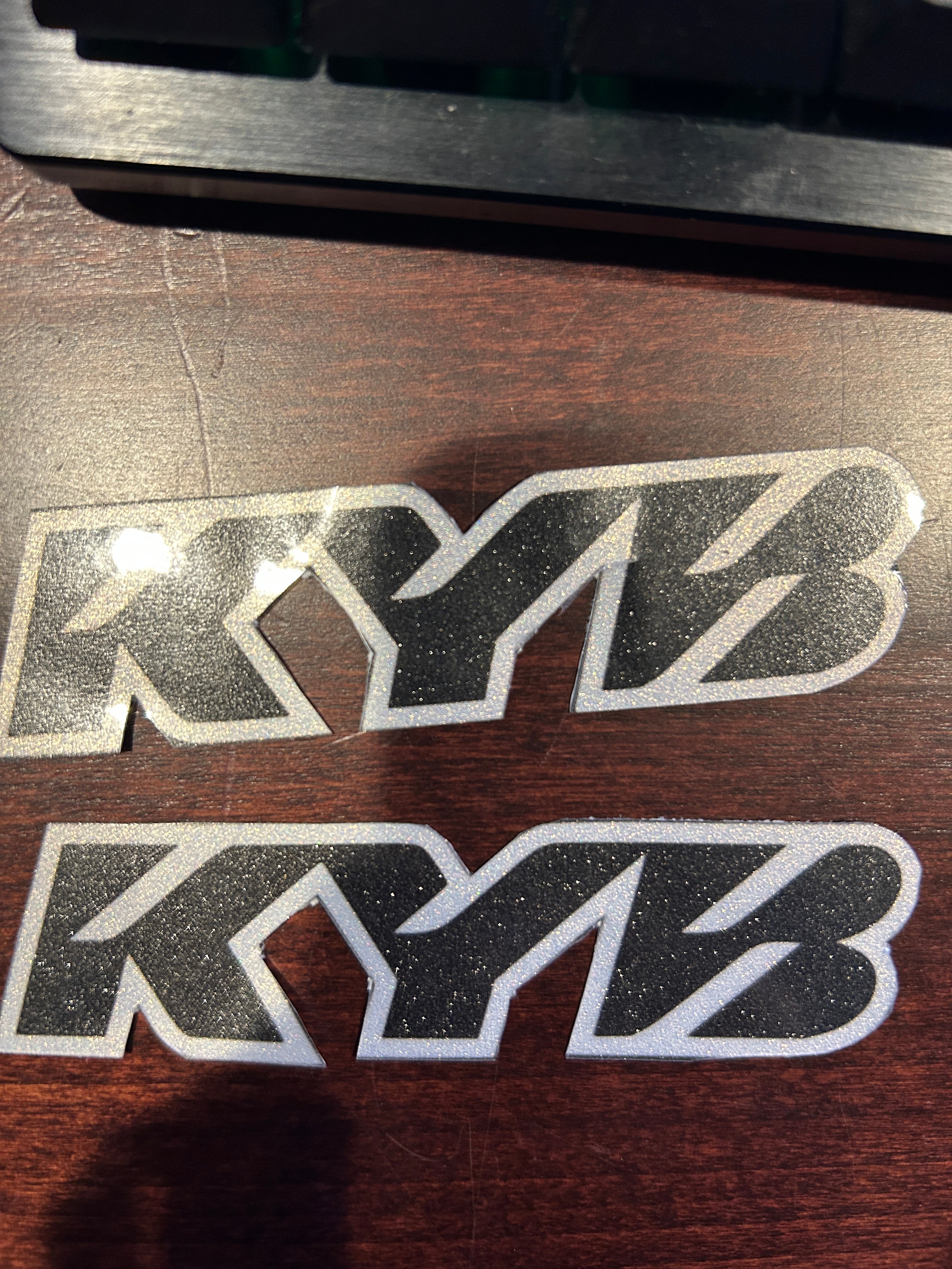kyb fork sticker