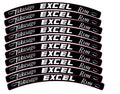 8 tire rim excel decals