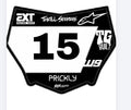 customizable motocutz plate decal style 3